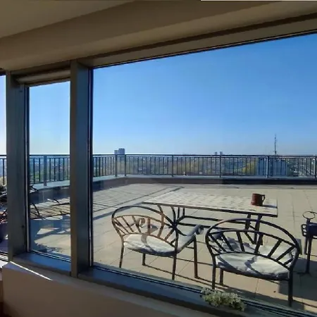 Panoramic Sea-view Penthouse 아파트 클라이페다