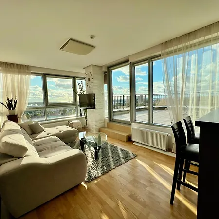Panoramic Sea-view Penthouse * Klaipeda