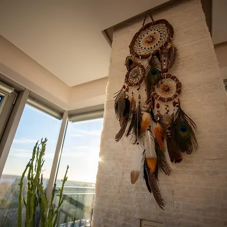 شقة Panoramic Sea-view Penthouse كلابيدا