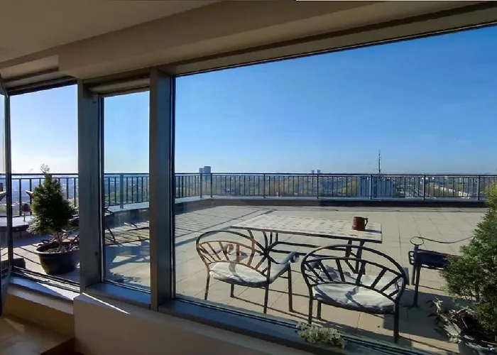 Panoramic Sea-view Penthouse Appartamento Klaipėda