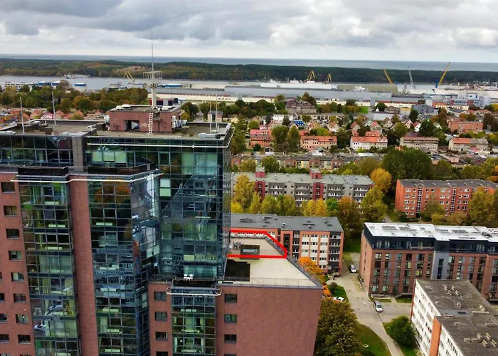 Appartamento Panoramic Sea-view Penthouse Klaipėda